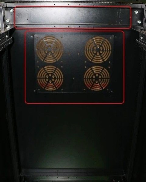 Extralink Szafa rack 27U 800x800mm czarna stojąca