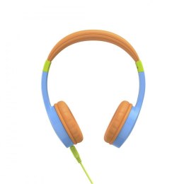 Hama Słuchawki nauszne Kids Guard z ogranicznikiem głośności. Niebieskie