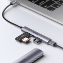 Unitek Hub USB-A 1*USB-A 5 Gbps, 3*USB-A 2.0 alu