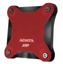 Adata Zewnętrzny dysk SSD SD620 2TB U3.2A 520/460 MB/s Red