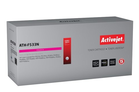 Activejet ATH-F533N Toner (zamiennik HP 205A CF533A; Supreme; 900 stron; czerwony)