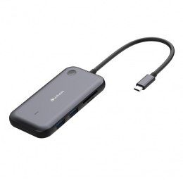 Bezprzewodowy adapter USB-C z koncentratorem WDA01 Share My Screen 1080p 32146, czarny, długość przewodu 15cm, Verbatim