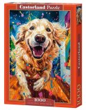 Castor Puzzle 1000 elementów Pies szczęśliwy Euphoric Spectrum