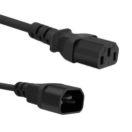 Kabel zasilający Qoltec do UPS C13/C14 | 1,8m