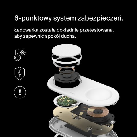 Belkin Bezprzewodowa podkładka ładująca Qi2 15W