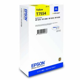 Epson oryginalny ink / tusz C13T755440, T7554, XL, yellow, 4000s, 39ml, 1szt