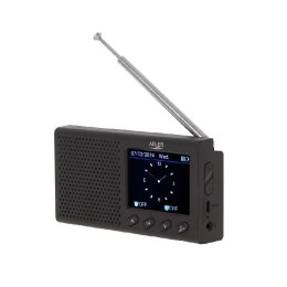 Radio przenośne Adler AD 1198 wyświetlacz LCD, Bluetooth, zegar