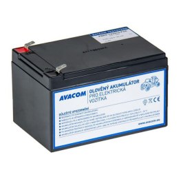 Avacom akumulator kwasowo-ołowiowy F2 dla Peg Pérego 12V, 12Ah, PBPP-12V012-F2A