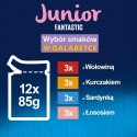 FELIX Fantastic Junior Kurczak - mokra karma dla kociąt - 12x85g