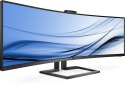 Monitor Philips 499P9H/00 (48,8"; VA; 5120x1440; DisplayPort, HDMI x2; kolor czarny)