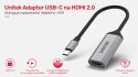Unitek Adapter USB-C - HDMI 2.0; 4K 60Hz; M/F; V1420A