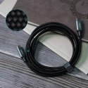 AUKEY CB-CD6 nylonowy kabel Quick Charge USB C - USB C | 2m | 3A | 60W PD | 20V