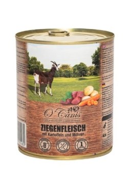 O'CANIS Koza z ziemniakami, pietruszką i marchewką - mokra karma dla psa - 800 g