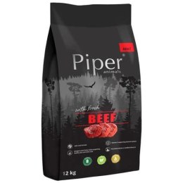 DOLINA NOTECI Piper Animals z wołowiną - sucha karma dla psa - 12 kg