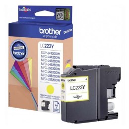 Brother oryginalny ink / tusz LC-223Y, yellow, 600s