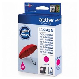 Brother oryginalny ink / tusz LC-225XLM, magenta, 1200s