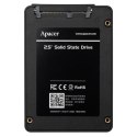 Dysk SSD wewnętrzny Apacer 2.5", wewnętrzny SATA III, 120GB, AS340, AP120GAS340G-1, 550 MB/s-R, 500 MB/s-W,Panther
