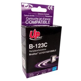 UPrint kompatybilny ink / tusz z LC-123C, B-123C, cyan, 600s, 10ml