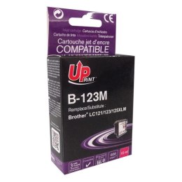 UPrint kompatybilny ink / tusz z LC-123M, B-123M, magenta, 600s, 10ml