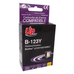 UPrint kompatybilny ink / tusz z LC-123Y, B-123Y, yellow, 600s, 10ml