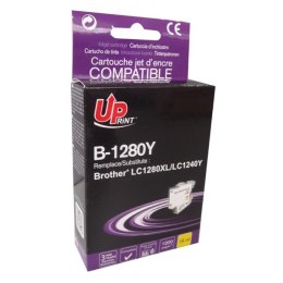 UPrint kompatybilny ink / tusz z LC-1280XLY, B-1280Y, yellow, 1200s, 12ml, high capacity