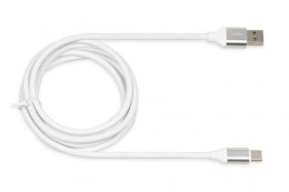 Kabel IBOX IKUMTCWQC (USB 2.0 typu A - USB typu C ; 1,5m; kolor biały)