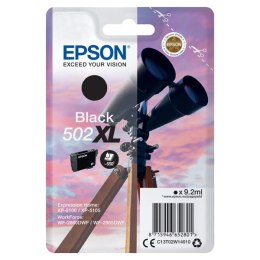Epson oryginalny ink / tusz C13T02W14010, 502XL, T02W140, black, 9.2ml