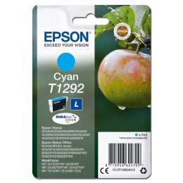 Epson oryginalny ink / tusz C13T12924012, T1292, cyan, 485s, 7ml