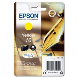 Epson oryginalny ink / tusz C13T16244012, T162440, yellow, 3.1ml