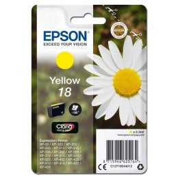 Epson oryginalny ink / tusz C13T18044012, T180440, yellow, 3,3ml