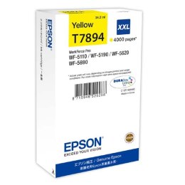 Epson oryginalny ink / tusz C13T789440, T789, XXL, yellow, 4000s, 34ml, 1szt
