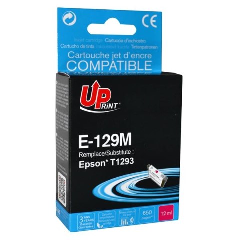 UPrint kompatybilny ink / tusz z C13T12934010, T1293, E-129M, magenta, 10ml