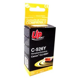 UPrint kompatybilny ink / tusz z CLI526Y, C-526Y, yellow, 10ml, z chipem