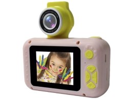 Aparat cyfrowy dla dzieci Denver KCA-1350 z selfie różowy