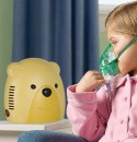 Inhalator dla dzieci Promedix, misiek, zestaw nebulizator, maski, filterki, PR-811