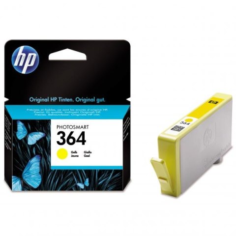 HP oryginalny ink / tusz CB320EE, HP 364, yellow, 300s