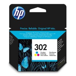 HP oryginalny ink / tusz F6U65AE, HP 302, color, blistr, 165/165/165s, 4ml