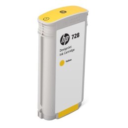 HP oryginalny ink / tusz F9J65A, HP 728, yellow, 130ml