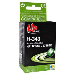 UPrint kompatybilny ink / tusz z C8766EE, HP 343, H-343CL, color, 480s, 21ml