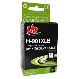 UPrint kompatybilny ink / tusz z CC654AE, HP 901XL, H-901XLB, black, 20ml