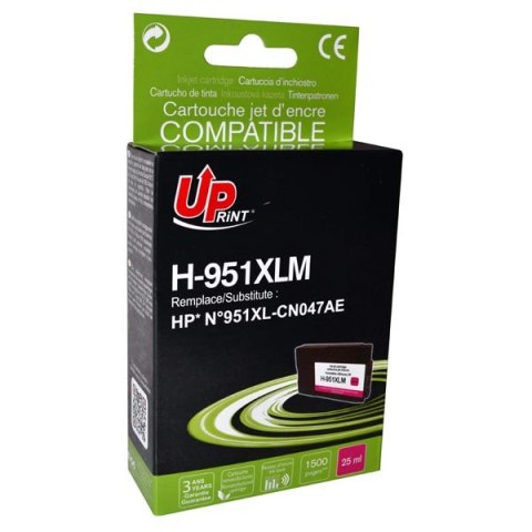 UPrint kompatybilny ink / tusz z CN047AE, HP 951XL, H-951XL-M, magenta, 1500s, 25ml