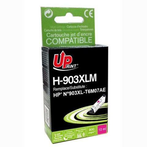 UPrint kompatybilny ink / tusz z T6M07AE, HP 903XL, H-903XLM, magenta, 900s, 12ml, high capacity