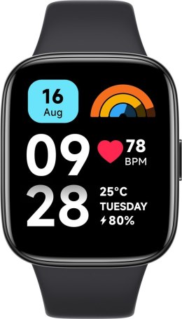 Smartwatch Xiaomi Redmi Watch 3 Active czarny