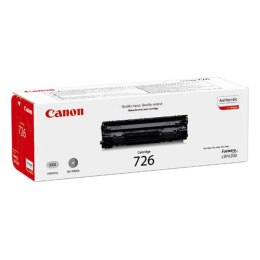 Canon oryginalny toner 726 BK, 3483B002, black, 2100s