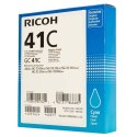 Ricoh oryginalny wkład żelowy 405762, GC41HC, cyan, 2200s