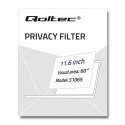 Qoltec Filtr prywatyzujący RODO do MacBook Air 11.6" | Ochrona wzroku