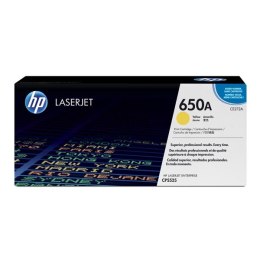 HP oryginalny toner CE272A, HP 650A, yellow, 15000s