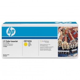 HP oryginalny toner CE742A, HP 307A, yellow, 7300s