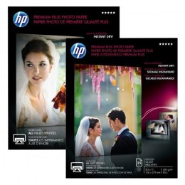 HP Premium Plus Glossy Pho, CR672A, foto papier, połysk, biały, A4, 300 g/m2, 20 szt., atrament