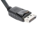 Video Kabel DisplayPort M - DisplayPort M, 2m, czarny, blistr